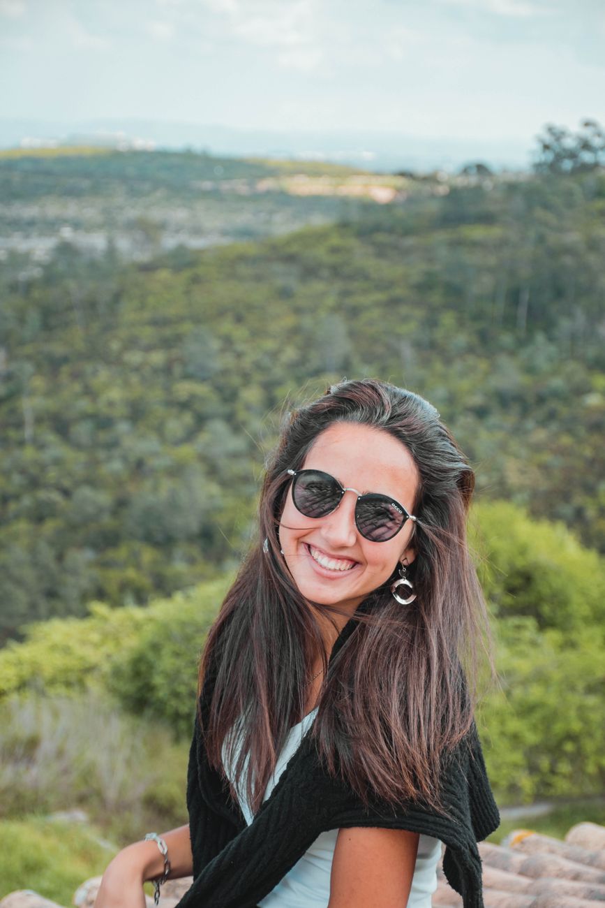 Portrait of traveler Maya Lindqvist
